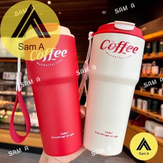 SAM A 🔥 NEW 🔥BZ-3805 กระบอกน้ำ (Coffee) กระบอกน้ำเก็บอุณหภูมิ สแตนเลส 304 ขนาด 620 ml