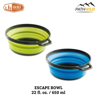 ถ้วยพับสำหรับพกพา GSI ESCAPE BOWL ความจุ 22 ออนซ์  หรือประมาณ 650 ml