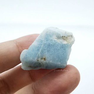 หินอความารีนก้อนธรรมชาติ Aquamarine