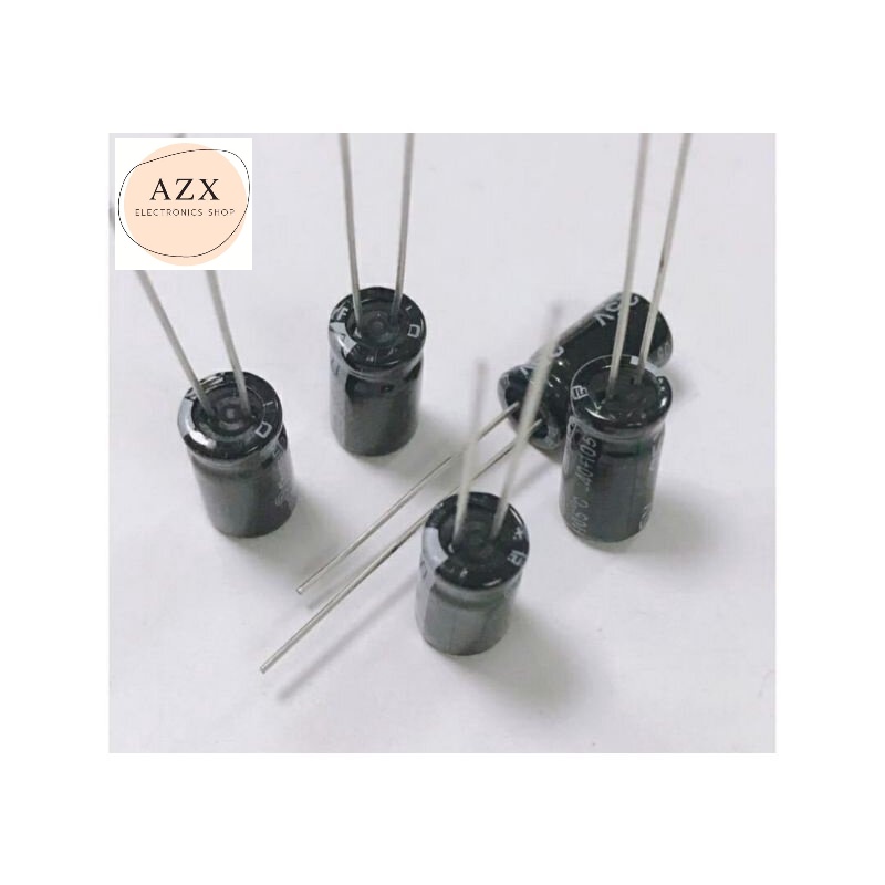 กทม แพ็คละ5ตัว 3.3UF 50V 5*11มม.3.3UF16V 3.3UF 25v p3.3UF 50V อลูมิเนียม Electrolytic Capacitor 100%