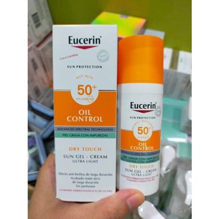 ของแท้!!Eucerin Sun Oil Control Gel-Cream Dry Touch SPF50+ 50ml