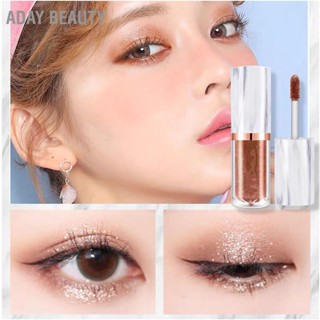 Aday Beauty คอนซีลเลอร์ อายแชโดว์ เนื้อลิขวิด ประกายมุก สีแดง สีน้ําตาล