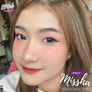 ร้านเลนส์สวยคอนแทค Wink  รุ่น Missha สีGray เทา นำเข้าจากเกาหลี มี อย.ไม่มีค่าสายตา(แฟชั่นสุดHit100% ขายดี)