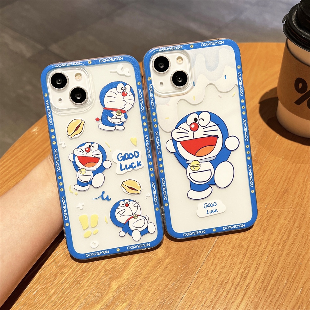 Cute Cartoon Doraemon Phone Case For Huawei Nova 3 3i 3e 7 8 9 Pro 8i 9 SE Y5P Y6P Y7P P20 Lite P50 Mate 20 30 40 Pro Soft Transparent Cover