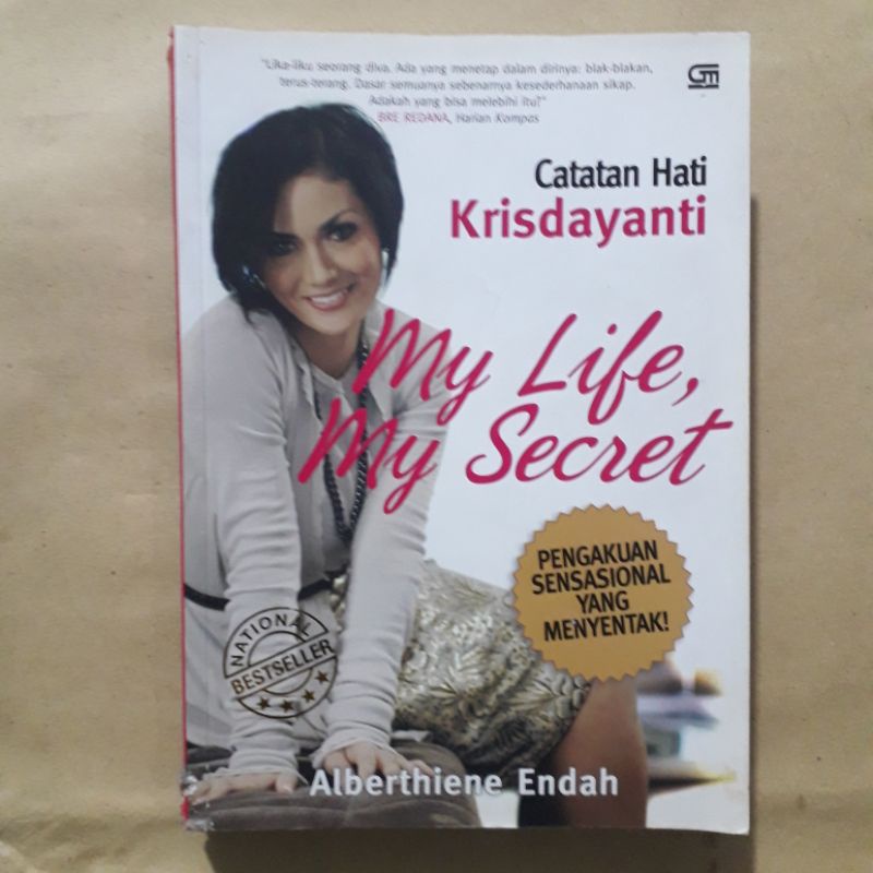 สมุดโน๊ต Krisdayanti Heart - My Life My Secret