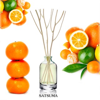ก้านไม้หอมปรับอากาศขนาดมินิ 15ml SATSUMA ORANGE ส้มซัทซึมะญี่ปุ่น