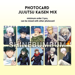 โฟโต้การ์ด อะนิเมะ Jujutsu Kaisen mix