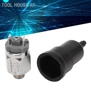 Tool House.ay Pressure Switch 1/2in Thread Adjustable Pneumatic Diaphragm Type Controller with Rubber Sleeve