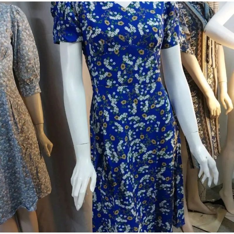 DRESS BUNGA VIETNAM FASHION CASUAL DRESS