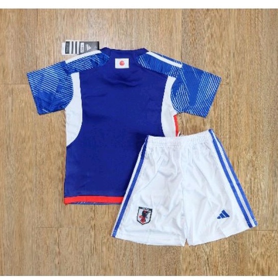 ชุดฟุตบอลเด็ก ทีมชาติญี่ปุ่น Japan ปี 2022/23 เกรด AAA (ได้ทั้งเสื้อและกางเกง)