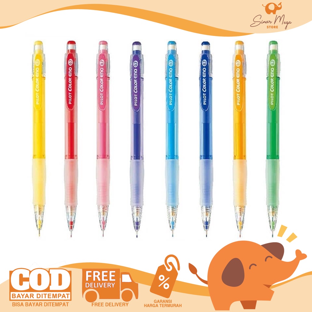 Pilot Color Eno 2B 0.7mm MECHANICAL PENCIL / Color MECHANICAL PENCIL / PILOT "COLOR ENO" MECHANICAL 