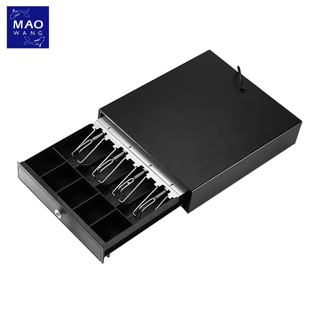 MAO ลิ้นชักเก็บเงินอัตโนมัติ รุ่น LAS-335 กล่องแคชเชียร์ 5ช่อง Cash Drawer RJ11