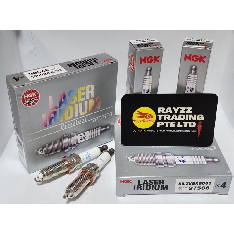 NGK 97506 SILZKBR8D8S หัวเทียนเลเซอร์อิริเดียม (SINGLE PIECE) BMW