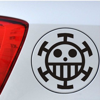 สติกเกอร์ติดรถยนต์ Trafalgar Law โจรสลัด การ์ตูน Japan อนิเมะ สติ๊กเกอร์ แต่งรถ มอเตอร์ไซค์ Notebook ติดกระจก PVC กันน้ำ