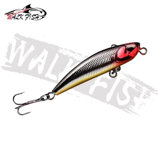Walk FISH เหยื่อตกปลาพลาสติกแข็ง ขนาดเล็ก 5 ซม. 5 กรัม