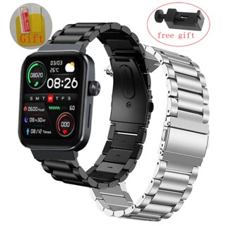 สายนาฬิกาข้อมือ สเตนเลส โลหะ อุปกรณ์เสริม สําหรับ Mibro Watch T1 smart Watch Mibro Watch T1