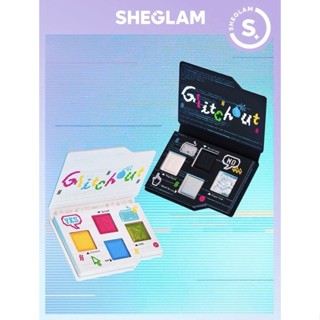 SHEGLAM “Glitch Out” เซ็ต 2ชิ้น พาเลทอายแชโดว์ เครื่องสำอาง (สินค้างานลิขสิทธิ์แท้100%) ของใช้ ของสะสม งานหายาก