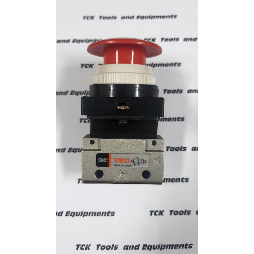 SMC Mechanical Valve Push Bottom รุ่น VM130-01-30R (3/2 -1/8")