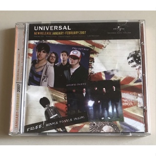 ซีดีเพลง ของแท้ ลิขสิทธิ์ มือ 2 สภาพดี...ราคา 199 บาท  รวมศิลปิน อัลบั้ม“Universal New Release Jan-Feb 2007”(CD+VCD)