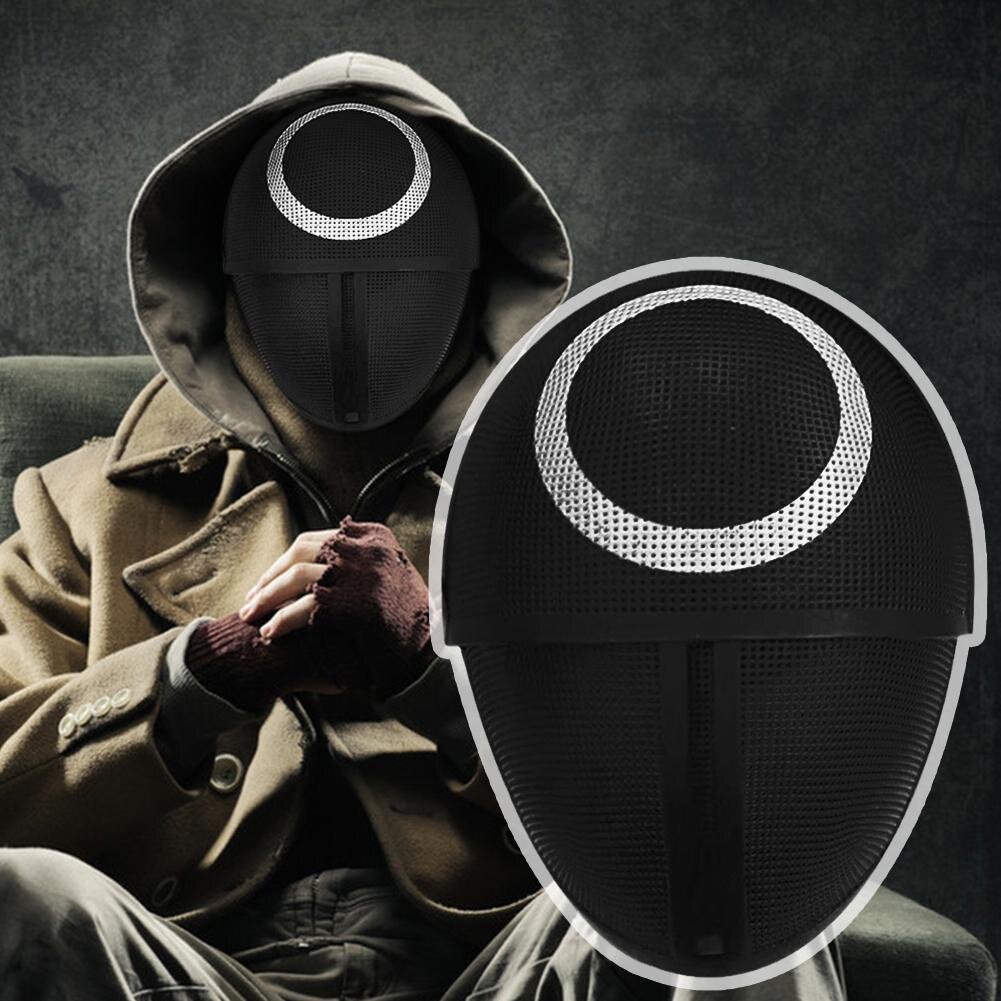 Squid Game Masquerade TV Play Round Six Cosplay Squid Game Mask