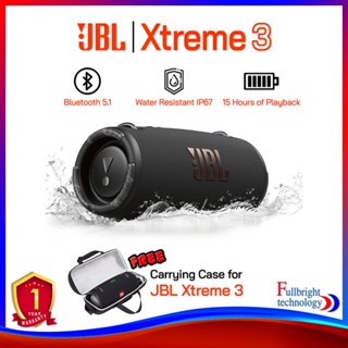 JBL Xtreme 3 Portable Bluetooth Speaker ลำโพงบลูทูธพกพก แบตเตอรี่อึดถึง 15 ชม. พร้อมมาตฐานกันน้ำกันฝุ่น IP67 รับประกันศูนย์ไทย 1 ปี แถมฟรี! Carrying Case