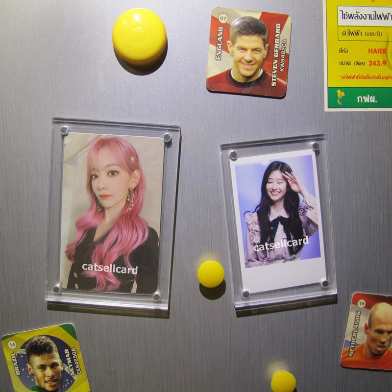 🚚พร้อมส่ง🚚 กรอบรูปอะคริลิคใส กรอบรูปอะคริลิค กรอบรูปสไตล์เกาหลี แผ่นอคิลิคฝังแม่เหล็ก แบบตั้งโต๊ะ สําหรับตกแต่ง - รูปที่ 2