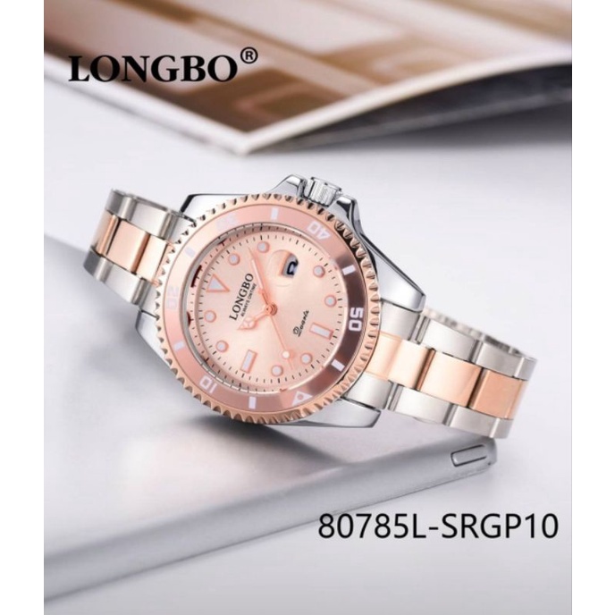 นาฬิกาผู้หญิง​ LONGBO​ รุ่น​80785L (ของแท้​  💯%)​  พร้อมกล่อง