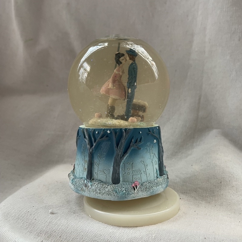 snow globe vintage 🫐 เพลงเพราะ สวย ตำหนิน้ำขุ่น