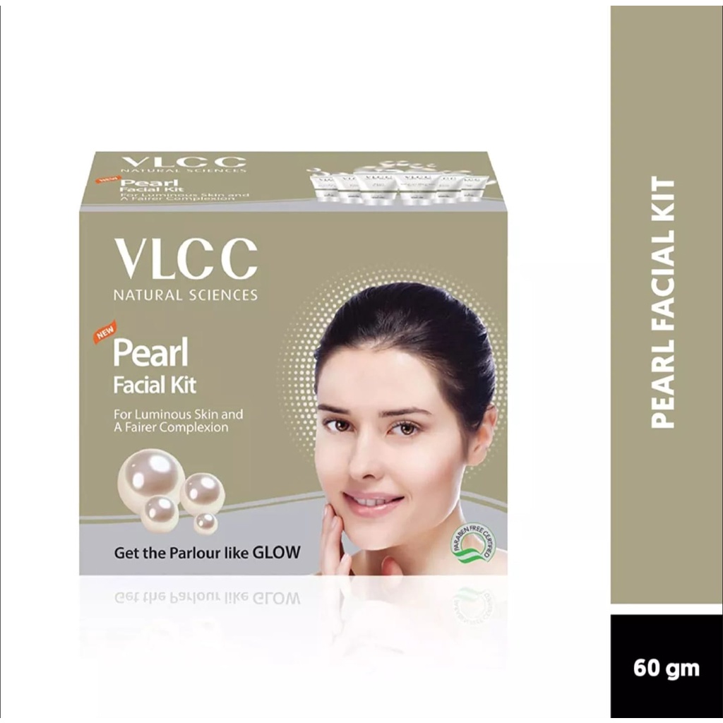 VLCC PEARL FACIAL KIT GET THE PARLOUR LIKE GLOW