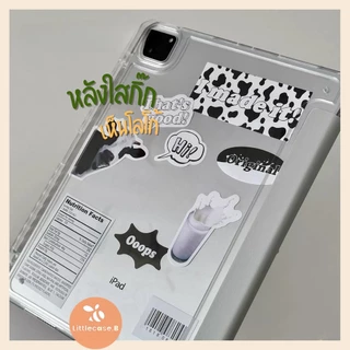 เคสสำหรับไอแพด Gen10 2022/ Gen9 "รุ่นหลังPcสีใสแข็งกันงอ ขอบยางกันแทก "Air4 /Air5 🇹🇭พร้อมส่ง🇹🇭