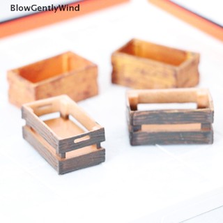 Blowgentlywind โมเดลกล่องชิ้นส่วนจิ๋ว 1/6 1/12 สําหรับตกแต่งบ้านตุ๊กตา BGW