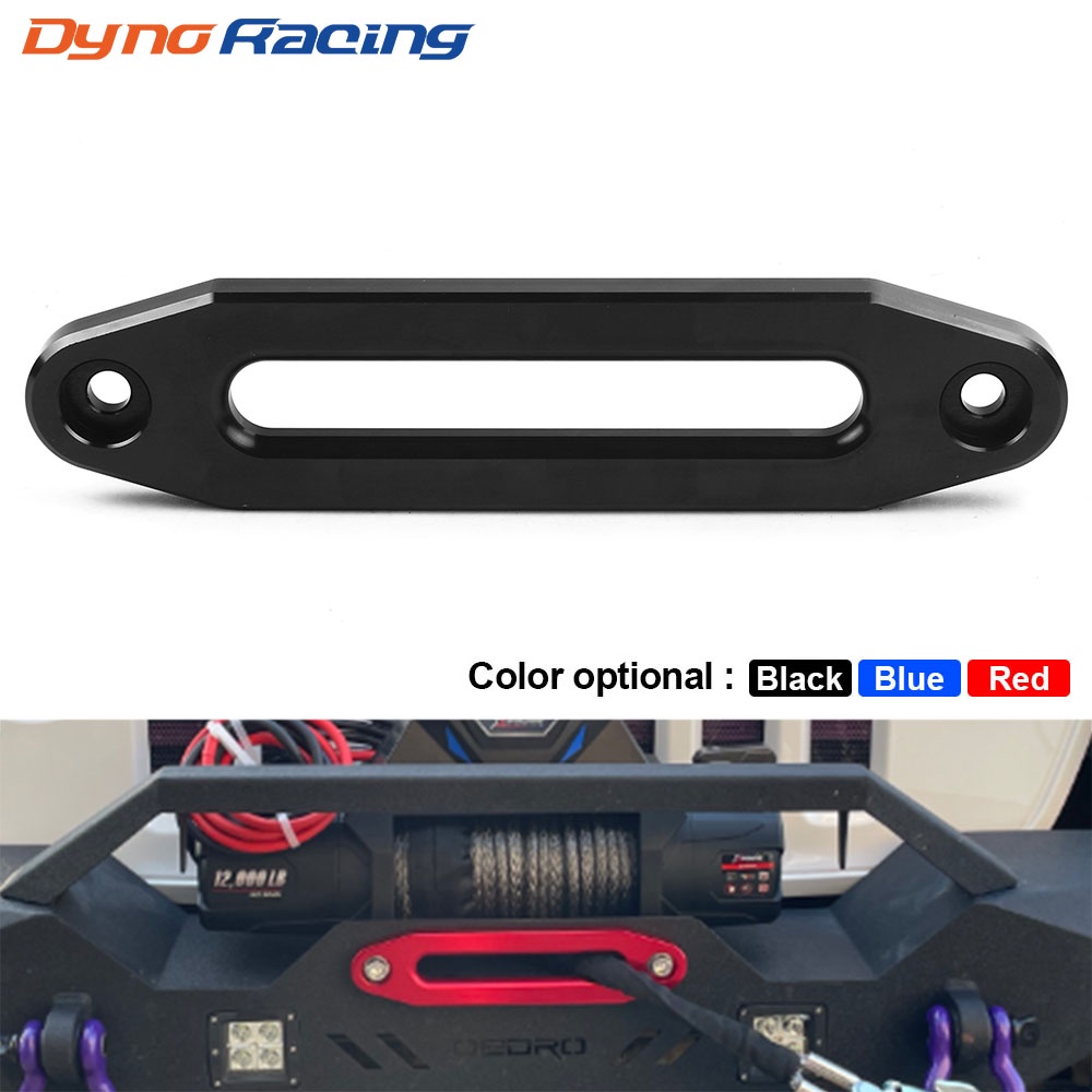 10 นิ้ว 254 มม.Billet อลูมิเนียม Hawse Fairlead 8000-15000 ปอนด์สังเคราะห์ Mount Winch เชือกสําหรับ SUV ATV UTV