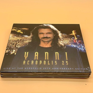 Original STOCK Yanni Live on CD + DVD of the Deluxe 25th Anniversary of the Acropolis