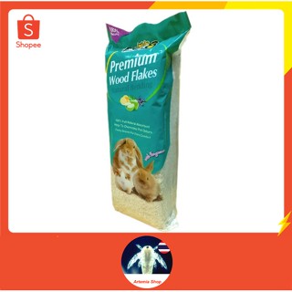 ขี้เลื่อย Pet8 premium wood flakes ขี้เลื่อยขี้เลื่อยธรรมชาติ ปูรองกรง หนู กระต่าย นก  [1kg]