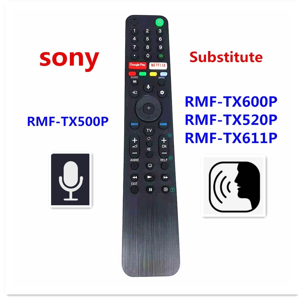 ใหม่ RMF-TX500P เสียงรีโมทคอนโทรลสําหรับ Sony 4K สมาร์ททีวี KD55X8000H KD85X8500G KD55X9000H KD65X95