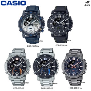 CASIO นาฬิกาข้อมือ EDIFICE รุ่น ECB-20DB-1A , ECB-20DC-1A ,ECB-20AT-2A ,ECB-20CL-1A ,ECB-20D-1A