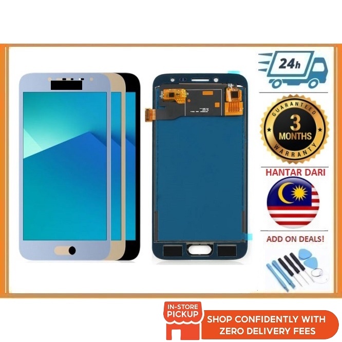 BSS สําหรับ SAM SM J2 Pro J250 J250F Lcd + หน้าจอสัมผัส Digitizer อะไหล่