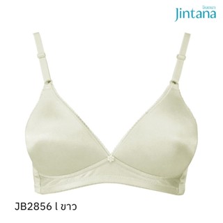 Jintana เสื้อชั้นใน (ไม่เสริมโครง) รุ่น Basic Bra รหัส JB2856 สีขาว