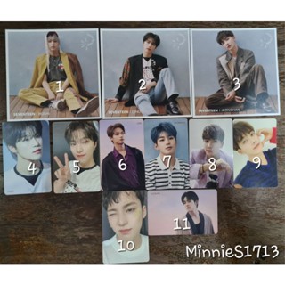 Seventeen Japan Album Photocard (โฟโต้การ์ดเวอร์ชั่นญี่ปุ่น)