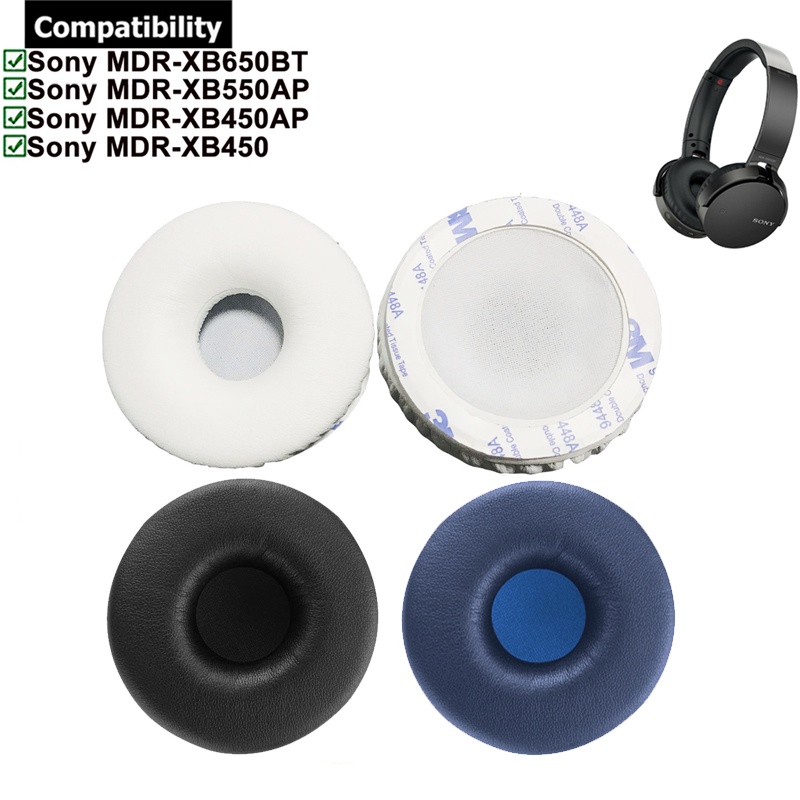 ฟองน้ําครอบหูฟัง สําหรับ Sony MDR-XB650BT MDR-XB550AP MDR-XB450AP MDR-XB450 1 คู่