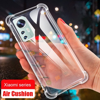 เคสโทรศัพท์มือถือ ซิลิโคนใส กันกระแทก ทนทาน สําหรับ Xiaomi Redmi Note 12s A2 12 Pro 5G 12 Pro+ Plus 12 Pro 4G