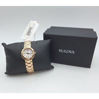 นาฬิกา BULOVA WOMENS 97L122 QUARTZ SILVER พร้อมกล่อง (ใหม่มีตำหนิ)