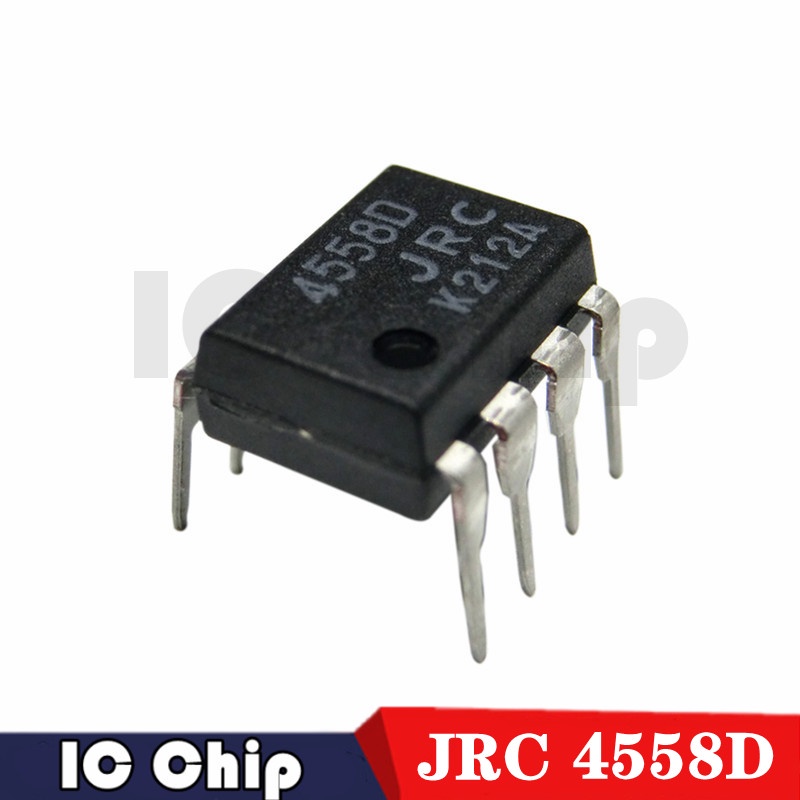 50pcs JRC4558D DIP-8 JRC4558 NJM4558D 4558 4558D JRC4558 NJM4558 DIP8 Dual Op Amp Amplifier IC