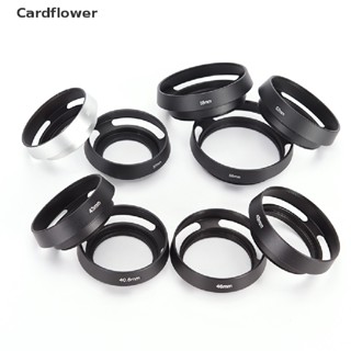 &lt;Cardflower&gt; 37 39 40.5 43 46 49 52 55 58 62 67 mm metal Lens Hood for FOR Leica Canon Nikon New On Sale