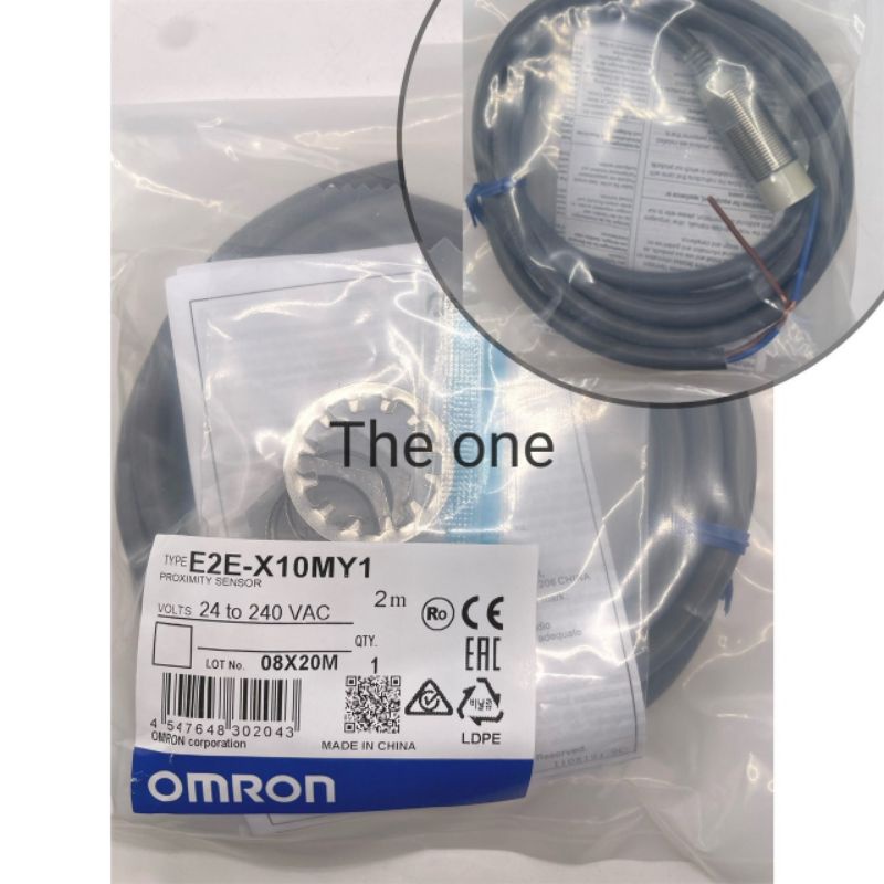 E2E-X10MY1 2M proximity sensor 90to240vac ของใหม่
