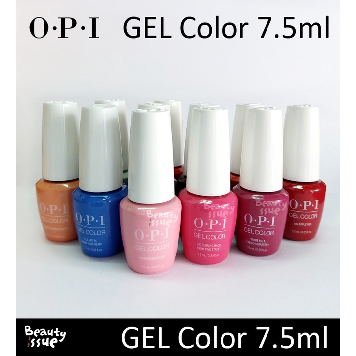 OPI GEL COLOR 7.5 ML New Size!! ลงสีใหม่เรื่อยๆนะคะ Update 19/1/26 สีเจลทาเล็บติดทนนาน 1-2 เดือน แท้ 💯%