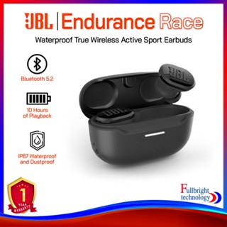 JBL รุ่น Endurance Race TWS หูฟังทรูไวเลส ใช้งานนานต่อเนื่องสูงสุด 10 ชม. กันน้ำกันฝุ่น IP67 รับประกันศูนย์ไทย 1 ปี