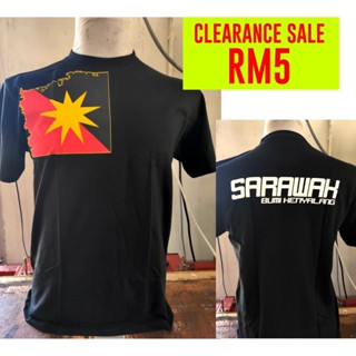 Qiuy5 {พร้อมส่ง เสื้อยืดแขนสั้น ลาย Sarawak พลัสไซซ์ ของขวัญวันเกิด สําหรับผู้ชาย XS-6XL}