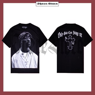 เสื้อยืดลำลอง 2PAC TUPAC Raptee Bootleg เสื้อยืดผู้ชาย แนวสตรีท Street| QUITEWELL (รูปถ่ายจากสินค้าจริง)