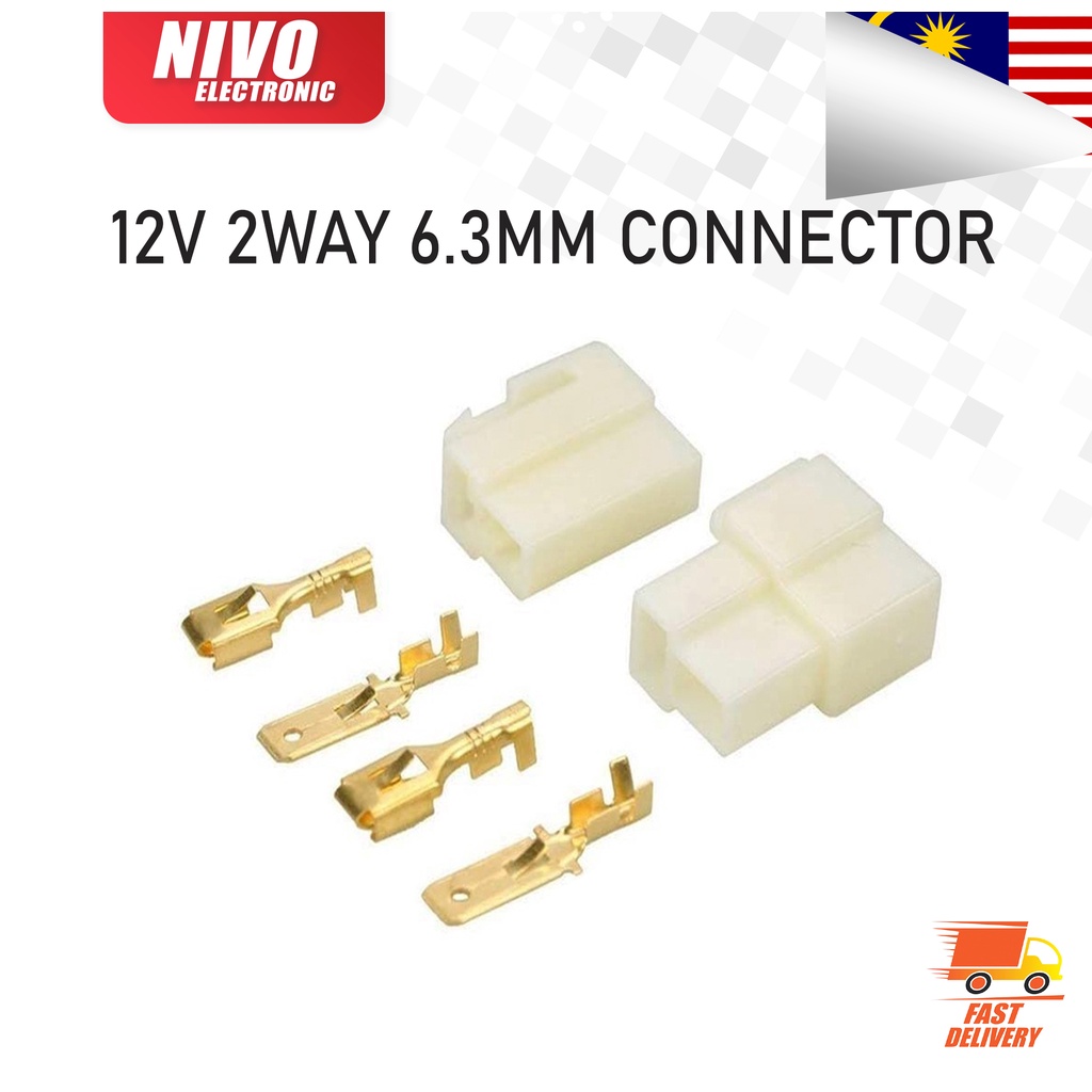 1WAY 2WAY 3WAY 4WAY 6WAY 6.3 มม. CONNECTOR ไฟฟ้ายานยนต์สายไฟชุดขั้วต่อ Terminal